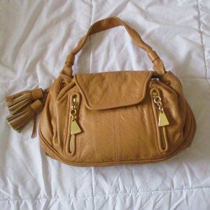See By Chloe Beige Leather Shoulder Bag